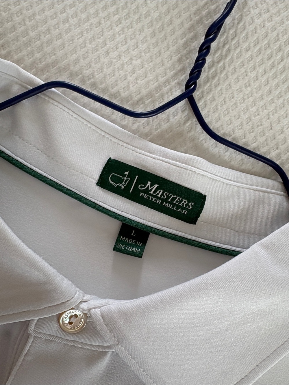 Peter Millar White Short-Sleeve Polo Shirt - Picture 2 of 3